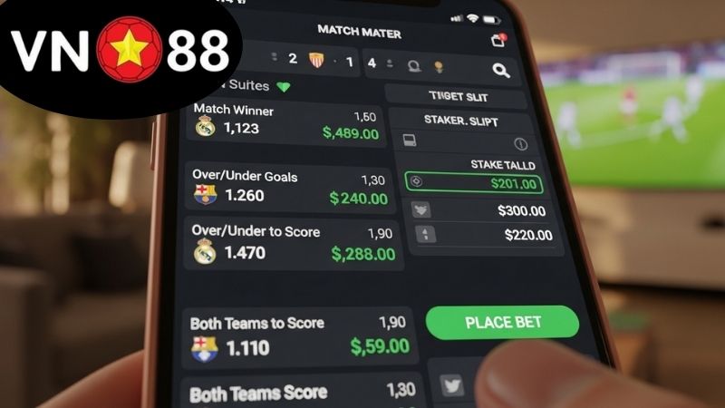 Mẹo chọn kèo tốt dựa trên tỷ lệ kèo nhà cái VN88